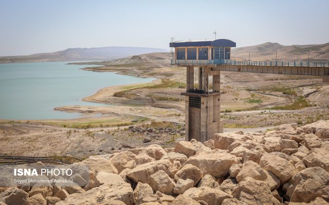 تصاویر: سد دوستی در آستانه خشک شدن؛ هشدار جدی برای مشهد