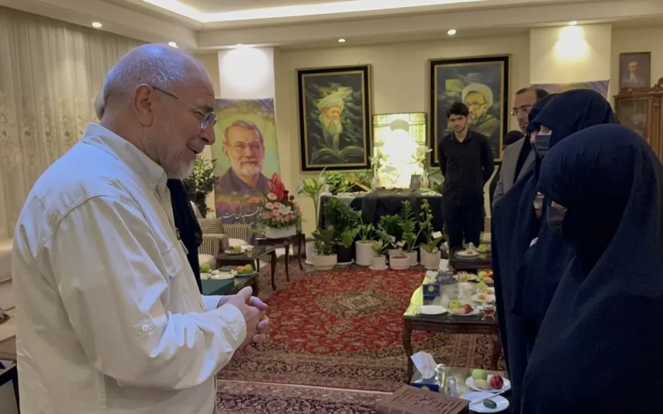 قالیباف: شهادت، پاداش صبر، رفتار و مظلومیت شهید لاریجانی بود