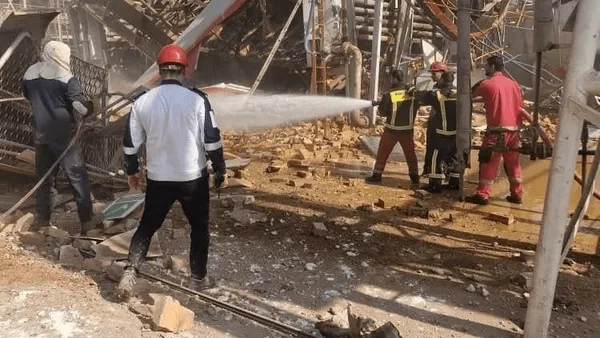 حادثه پالایشگاه آبادان / مصدومیت ۳ نفر