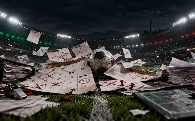 فوتبال ایران در محاصره تصمیم‌های ناگهانی؛ احترام به تقویم؟ اصلا!