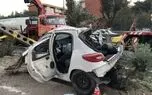 روایت تصویری از تصادف مرگبار پژو ۲۰۷ در تهران
