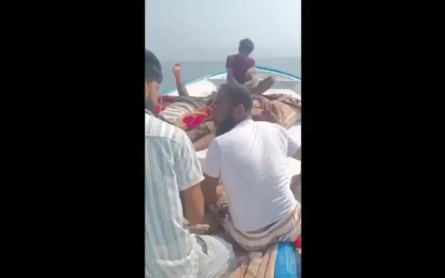 برخورد پهپاد با لنج صیادی در محدوده بندر کلاهی