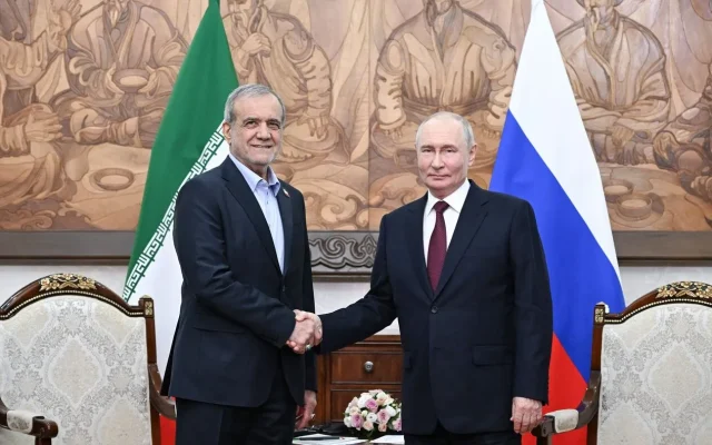 پزشکیان و پوتین جمعه با یکدیگر دیدار می‌کنند
