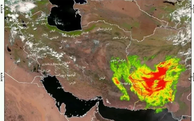 هشدار نارنجی هواشناسی؛ طوفان گردوخاک در سیستان در راه است