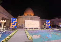آیین گشایش بارگاه شمس تبریزی در خوی پس از ۲۰ سال