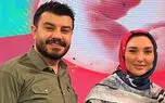 لحظه دست دادن مجری زن و مرد روی آنتن زنده تلویزیون