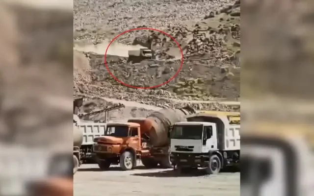 ترمز کمپرسی برید؛ واژگونی شدید در جاده سد نرگسی کازرون